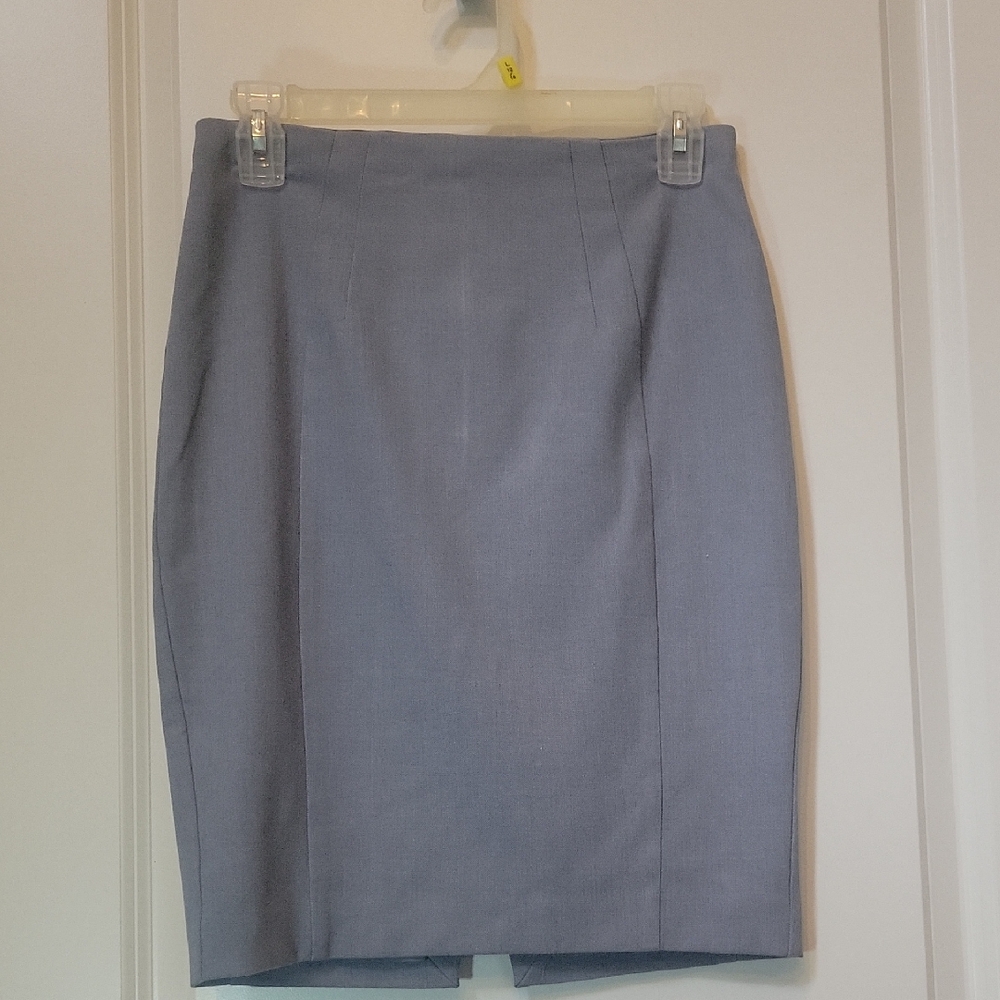 Pencil Skirt Gray Size 2 from EXPRESS Women's Lined